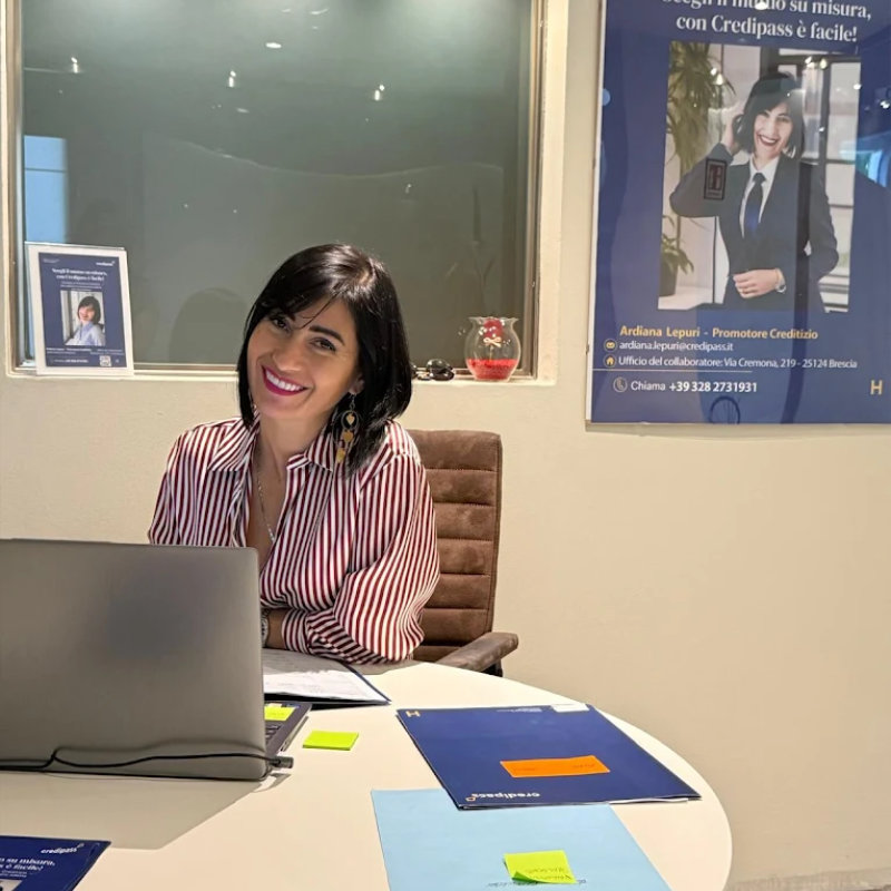 Ardiana Lepuri consulente del credito Brescia